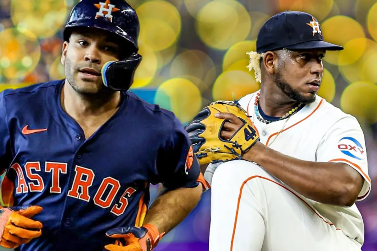 Astros Jose Altuve, Ronel Blanco