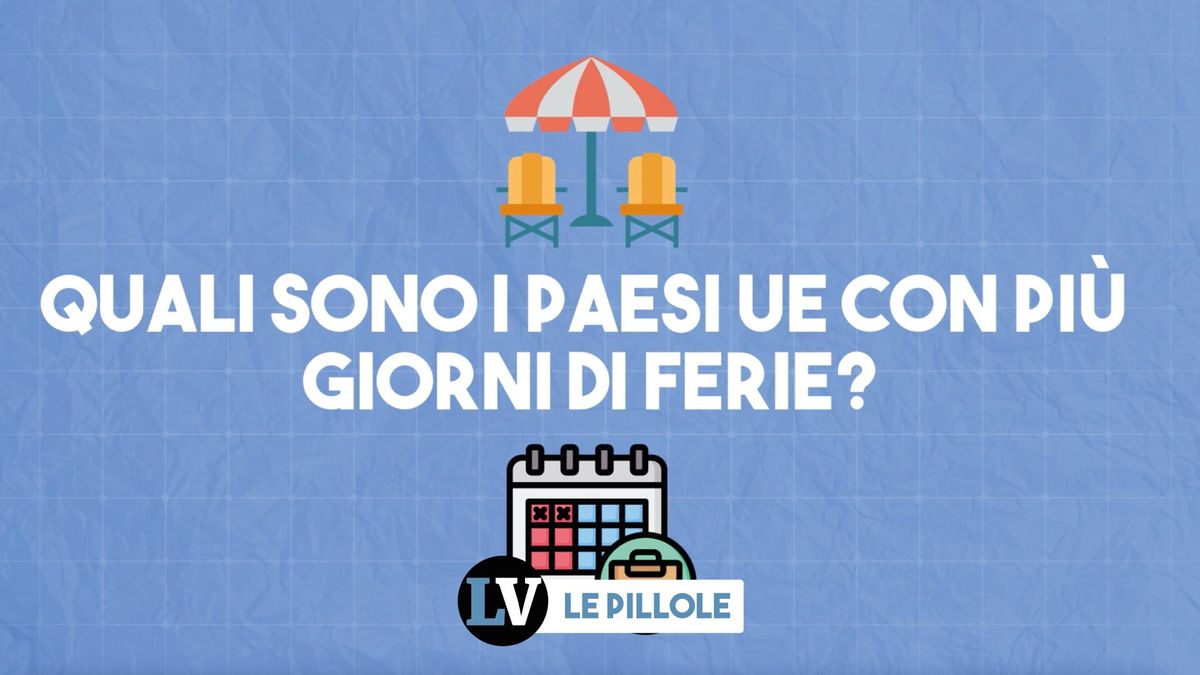 I Paesi Ue con più giorni di ferie