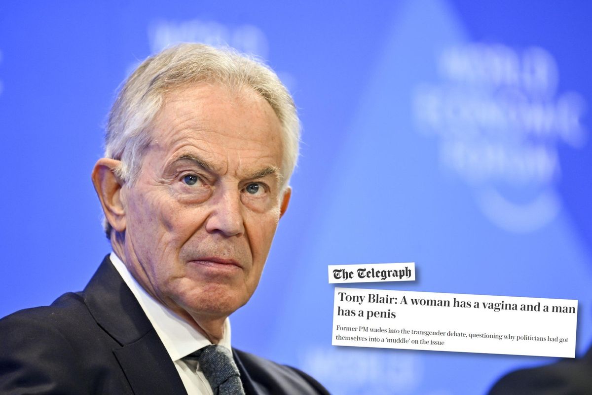 Pure Blair scopre la differenza uomo donna. In tempi bui l’ovvio diventa notizia