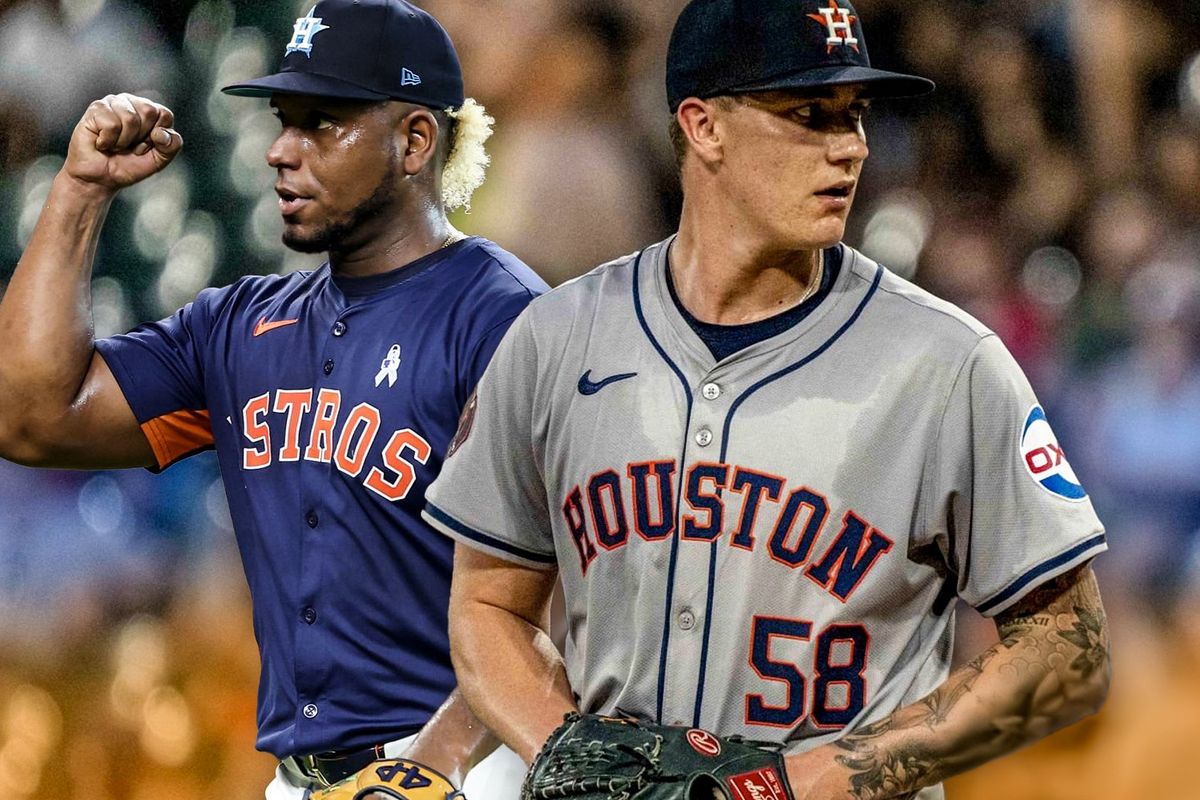 Astros Ronel Blanco, Hunter Brown