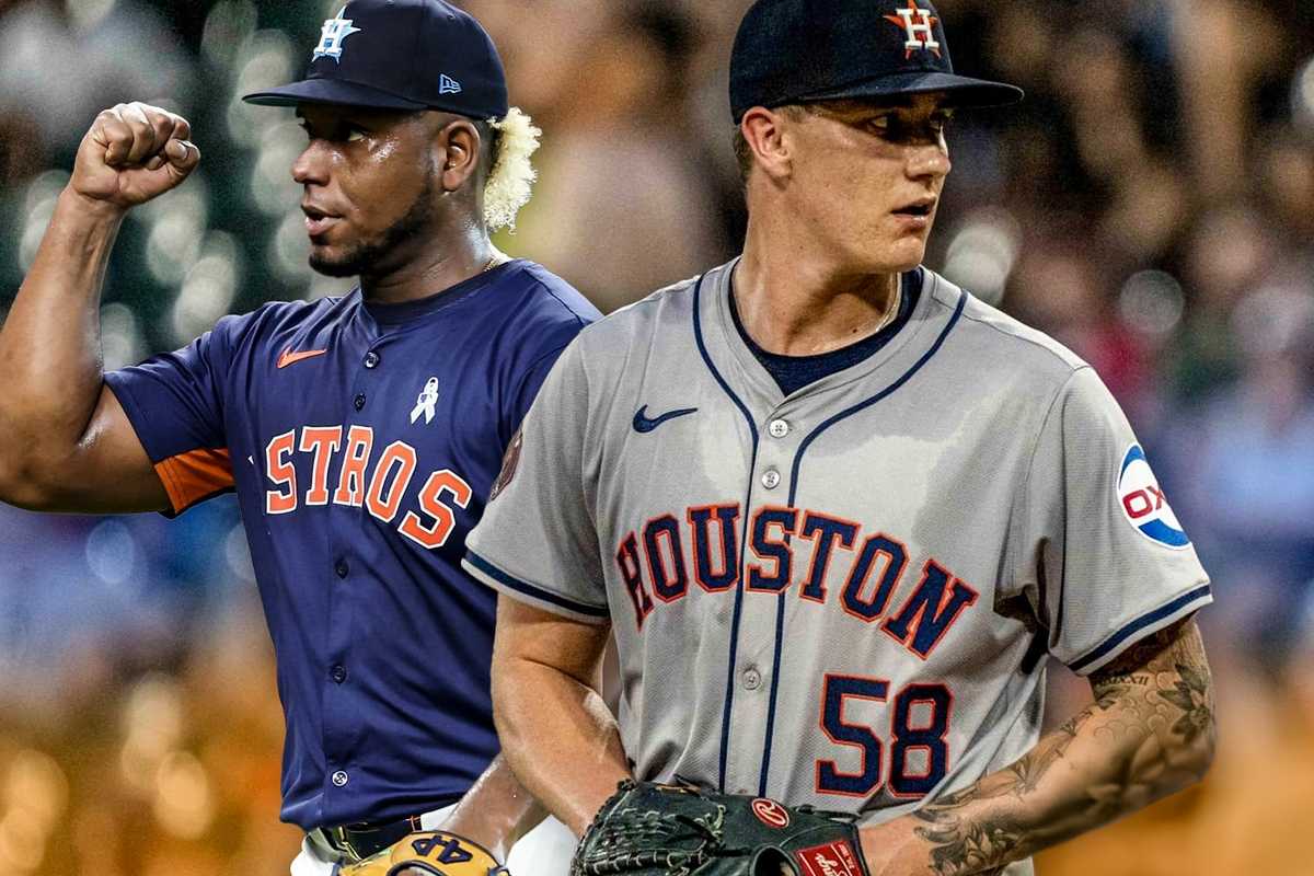 Astros Ronel Blanco, Hunter Brown