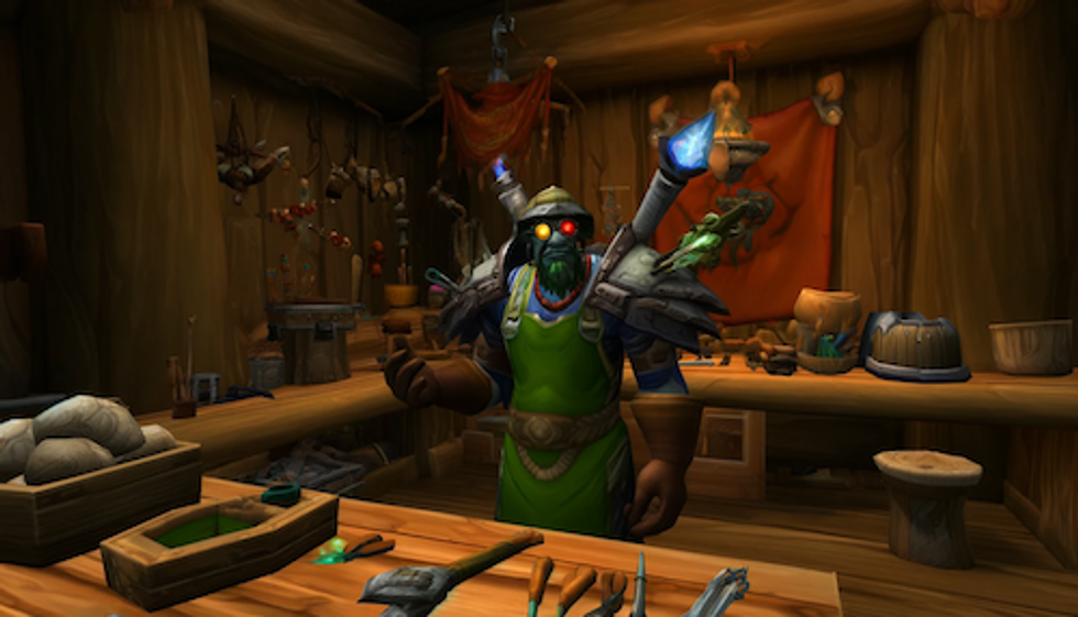 a screenshot from WoW game