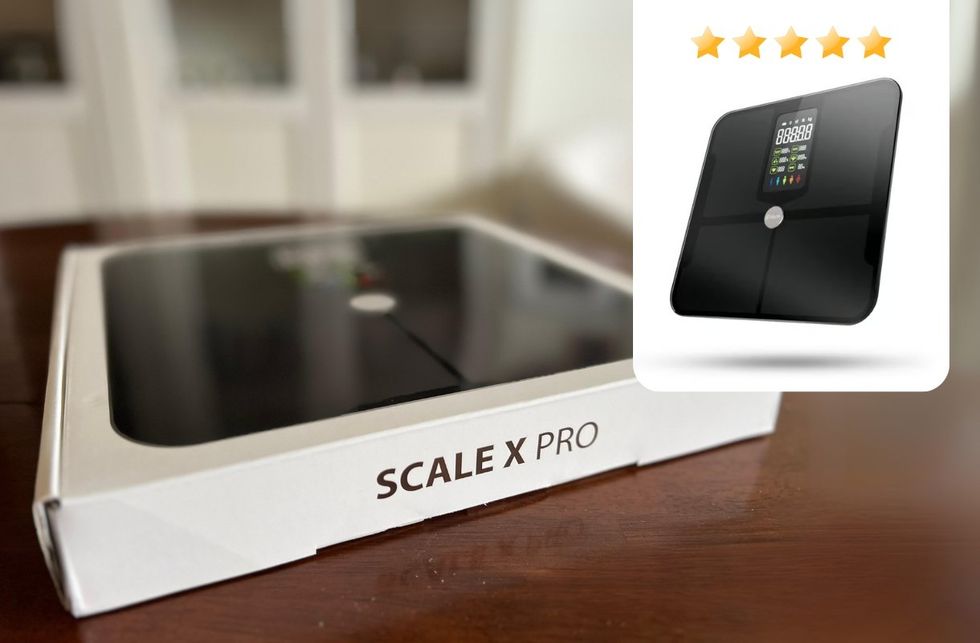 Get a comprehensive body analysis with the Oxline Scale X Pro