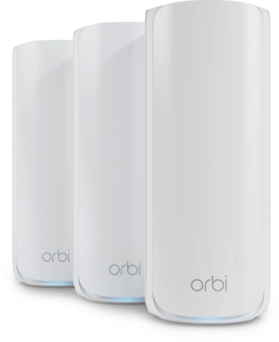 A photo of Orbi 770 Tri-band Mesh System 3 pack