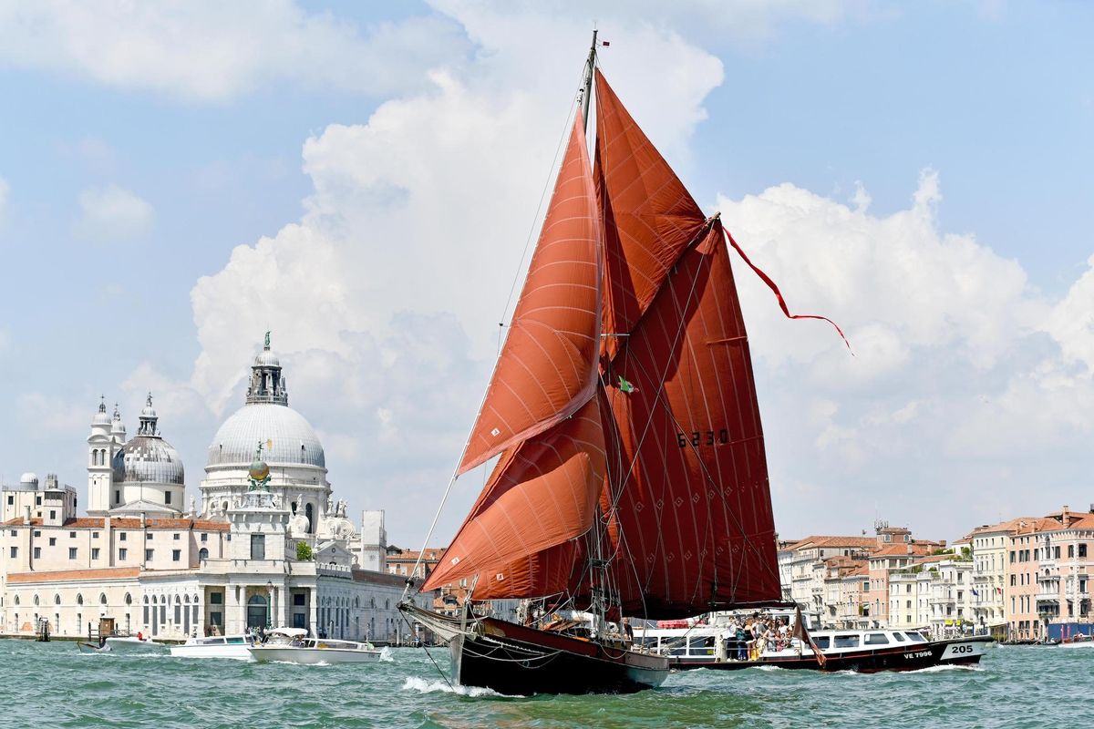 Vele d'epoca, a Venezia trionfa l'imbarcazione di Ivan Gardini