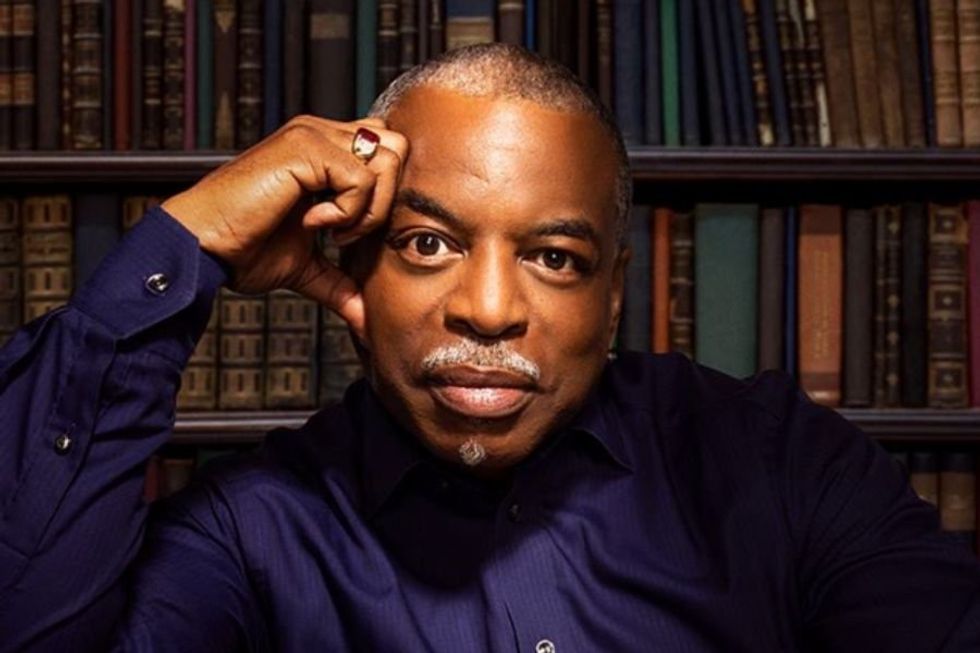 LeVar Burton reveals why his chains from 'Roots' hang above his Emmys in his living room