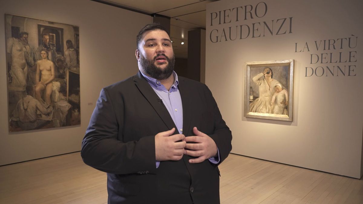 Pietro Gaudenzi. La virtù delle donne. Un'inedita mostra al MART di Rovereto