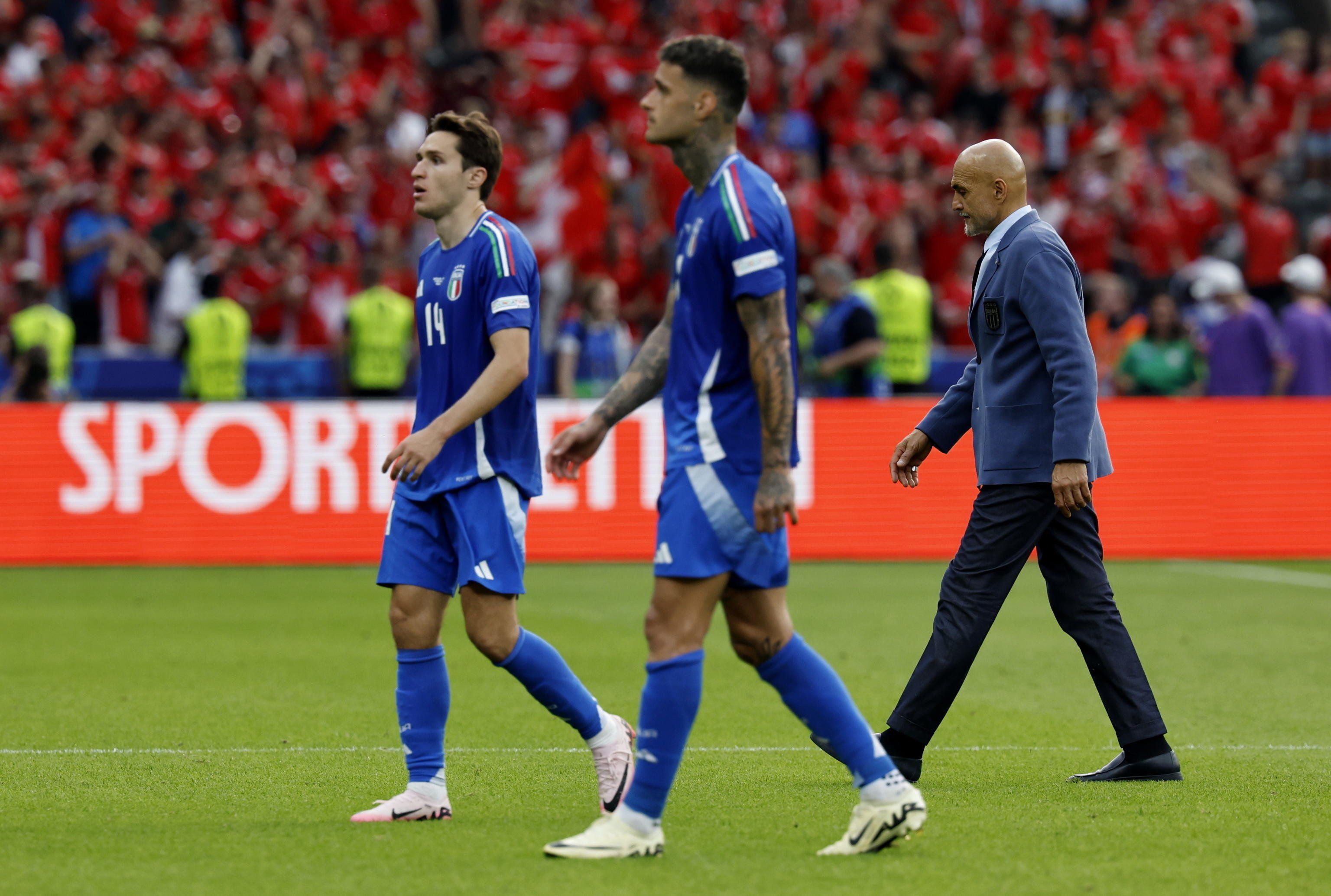 Italia oscena a casa, Spalletti al capolinea