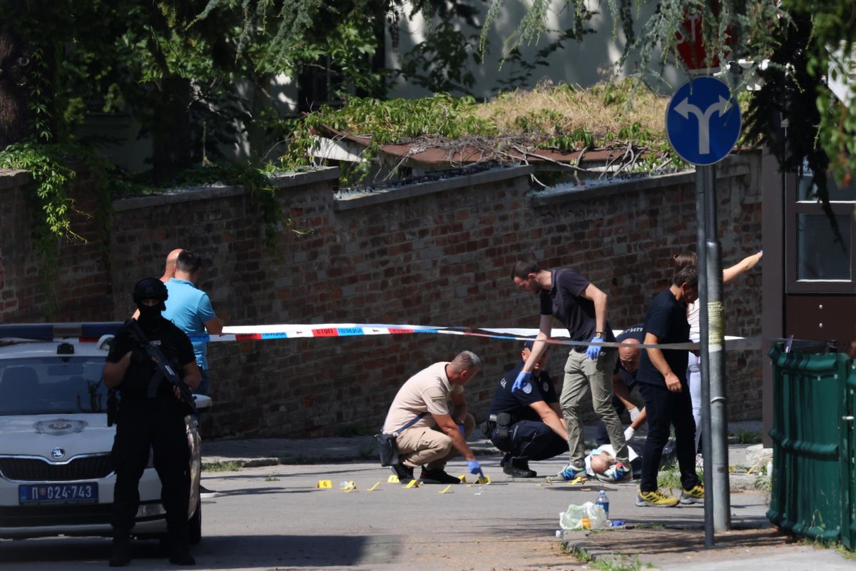 Attacco anti israeliano a Belgrado