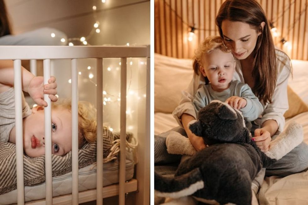 Toddler cries every time he hears 'You Are My Sunshine' but begs his mom to sing it anyway