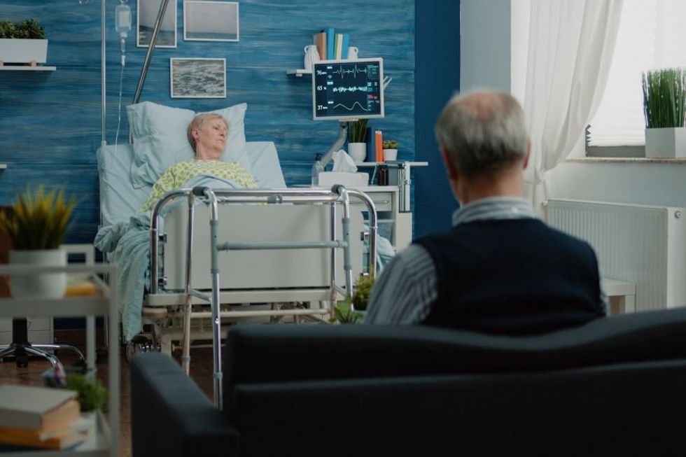 A major study claiming men leave their wives when they become ill has been debunked