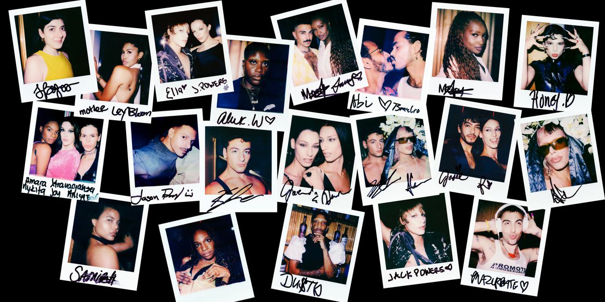 Polaroids From Donatella's Pride Party at The Standard NYC