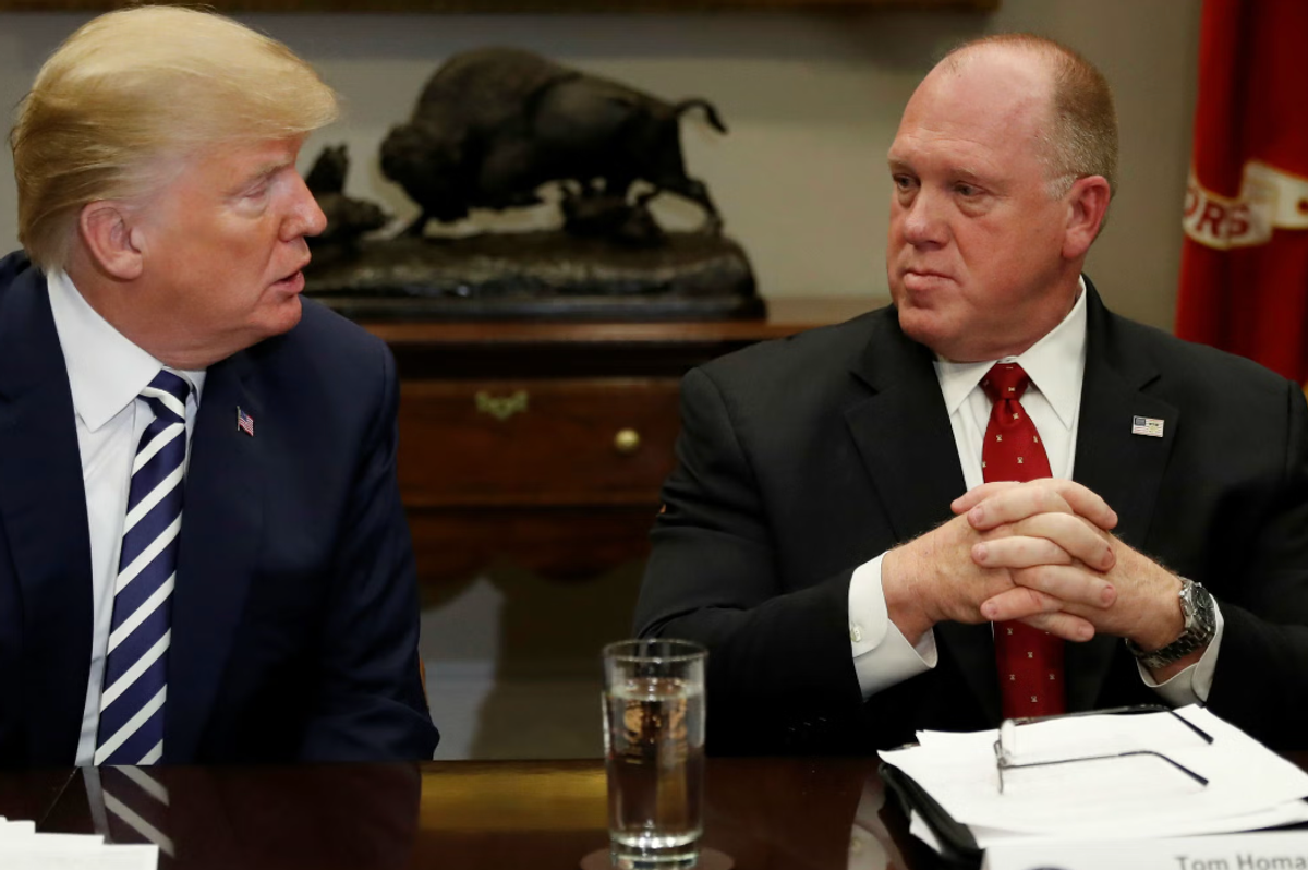 Trump's Former ICE Chief Says He'll Begin Mass Deportations In 2025