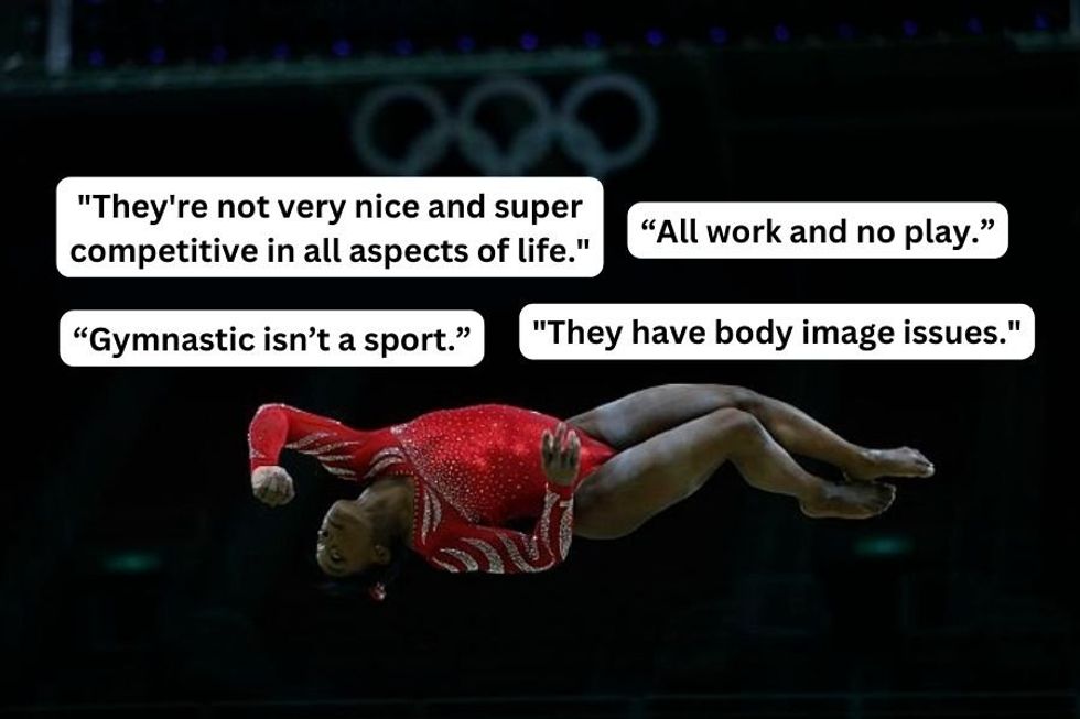 Simone Biles debunks misconceptions and assumptions about elite gymnasts