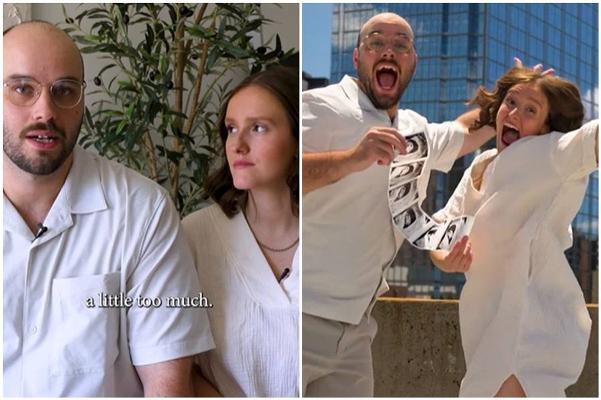 pregnancy announcement, rachel lampton, spencer lampton