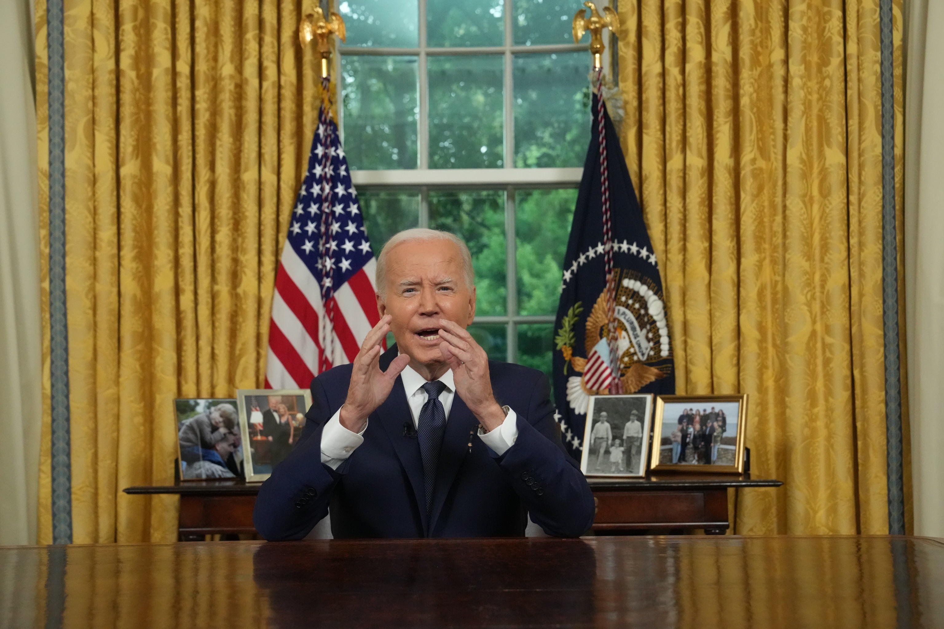 Biden predica calma. Ma ai donatori diceva che l’avversario era «un bersaglio»
