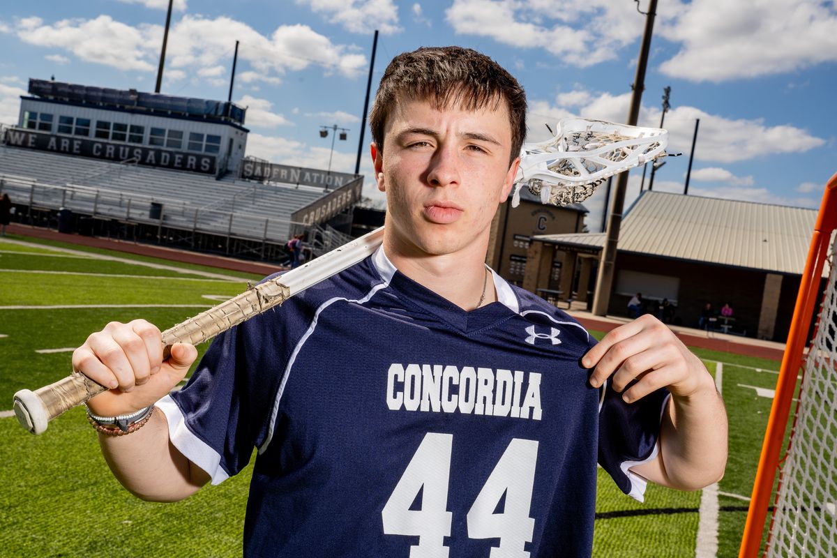 THE ANIMAL: Concordia Lutheran's Dyer brings the venom into growing LAX program