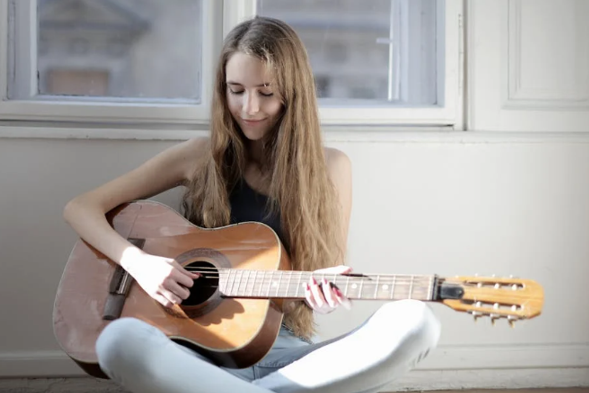 guitar, learning a skill, nueroscience.