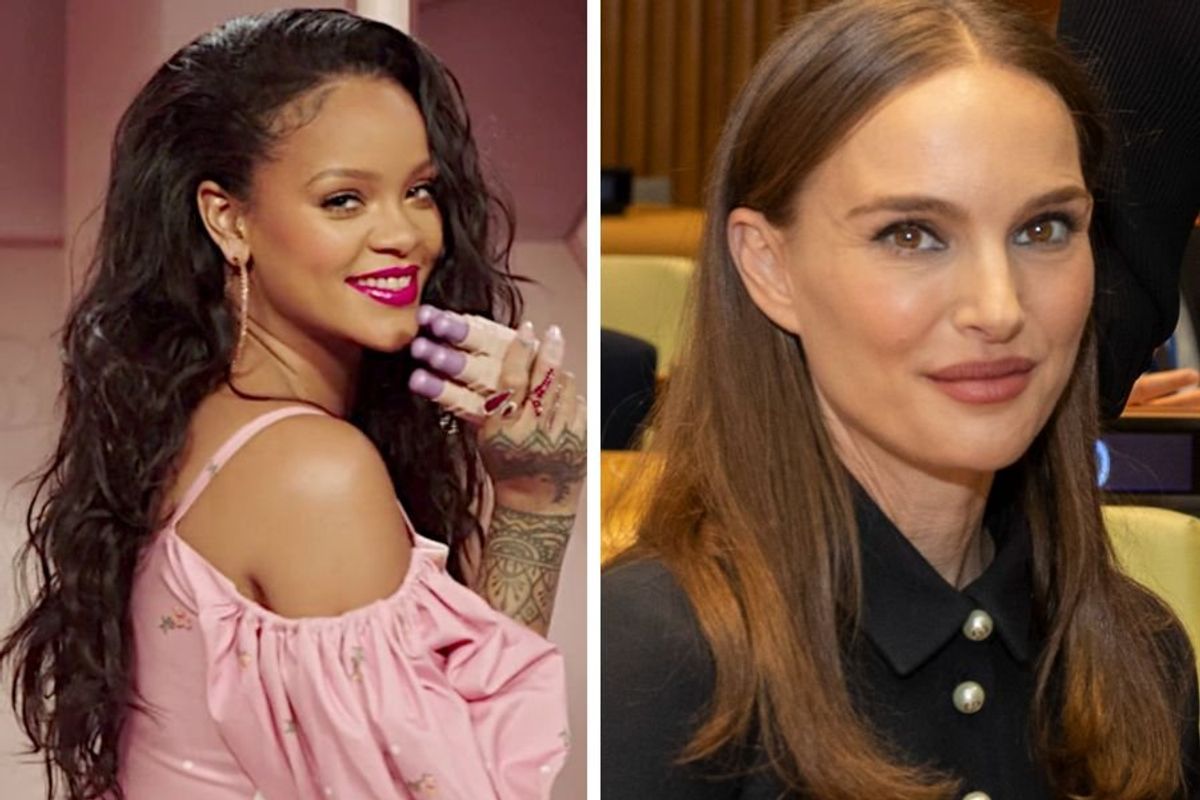 rihanna, natalie portman, rihanna natalie portman, natalie portman divorce, divorce