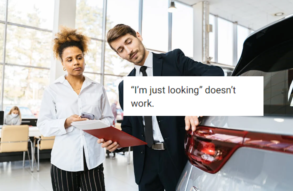 Salesman shares 2 clever phrases that instantly make pushy salespeople disappear