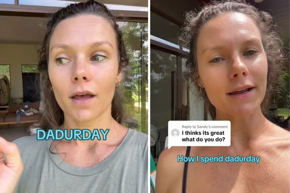 Mom shares her family's weekly 'Dadurday' tradition, and other parents are taking notes
