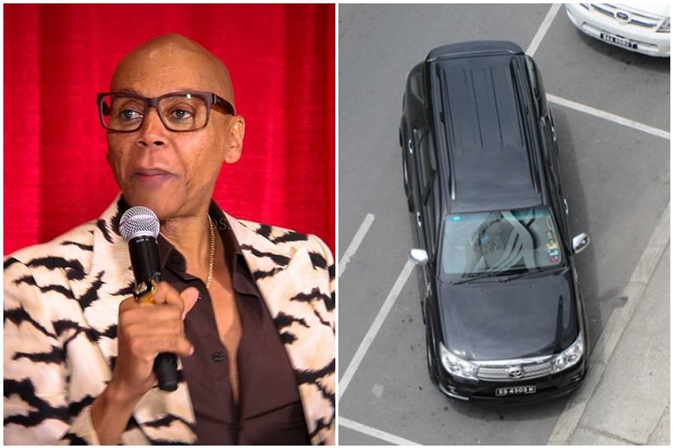 Is your rear bumper aligned? People love RuPaul's unexpected but helpful parallel parking hack.