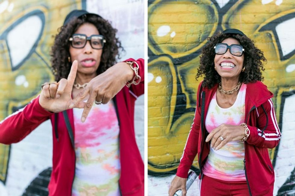 Grandma challenges the status quo by daring to wear whatever she wants