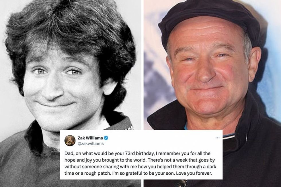 People are sharing their personal encounters with Robin Williams to honor his birthday