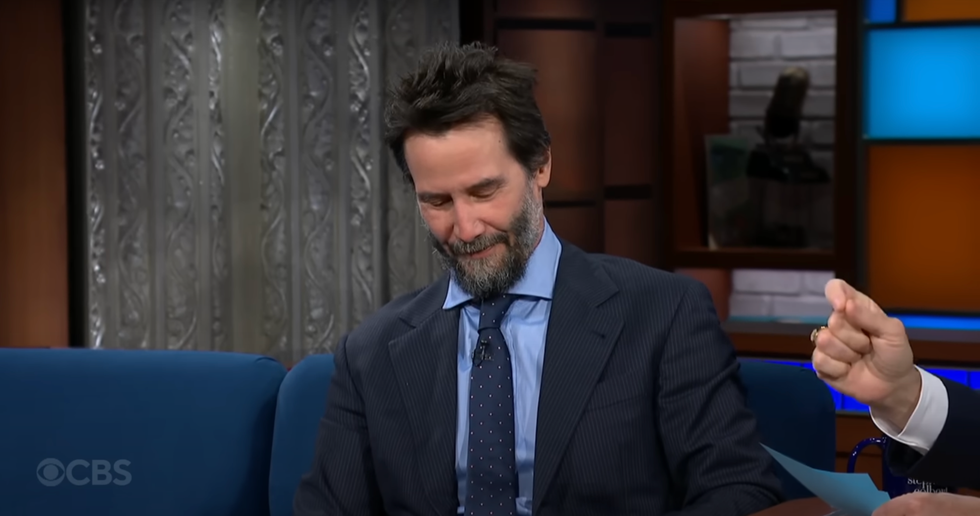 Keanu Reeves gets emotional while sharing how much 'The Matrix' means to him