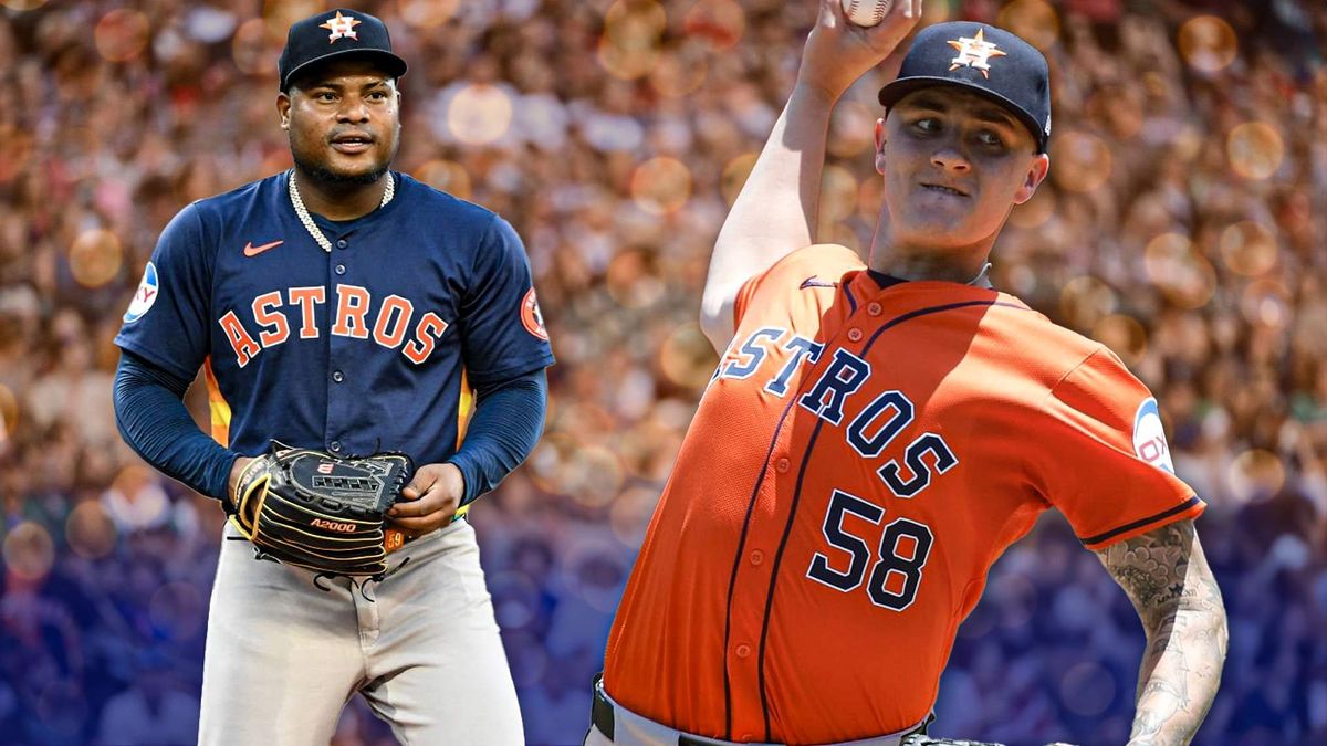 Astros Framber Valdez, Hunter Brown