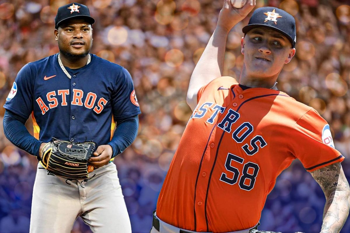 Astros Framber Valdez, Hunter Brown