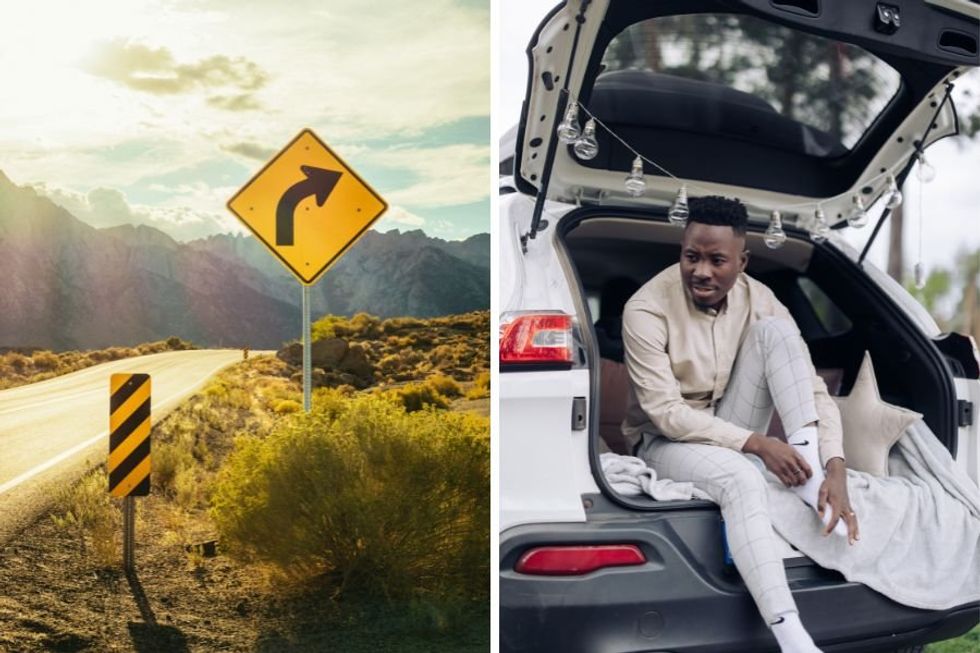 Man depicts what it's like to road trip with an Xennial. There are no lies detected.