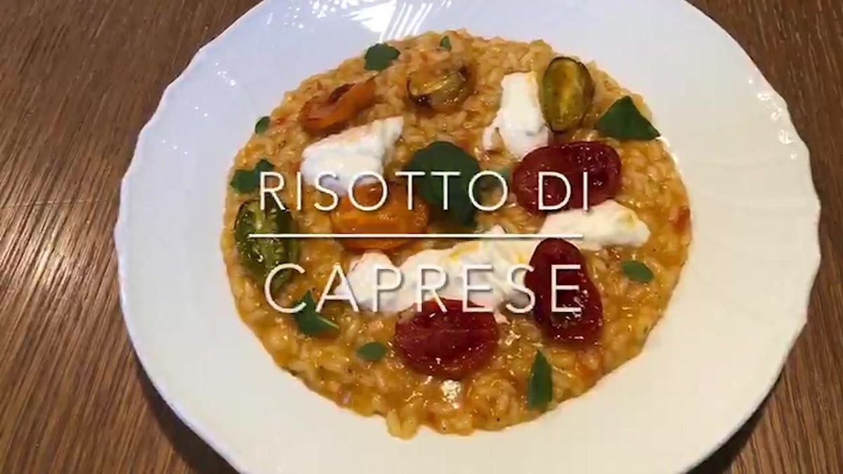 Cuciniamo insieme: risotto di caprese