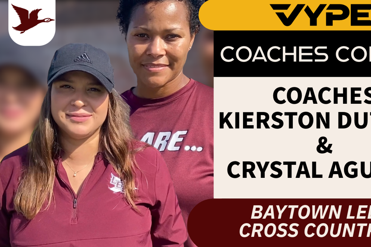 VYPE Coaches Corner: Baytown Lee Cross Country Coaches Kierston Dutton & Crystal Aguero