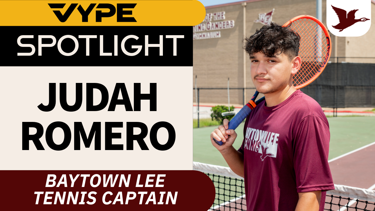 VYPE Spotlight: Judah Romero of Baytown Lee Tennis
