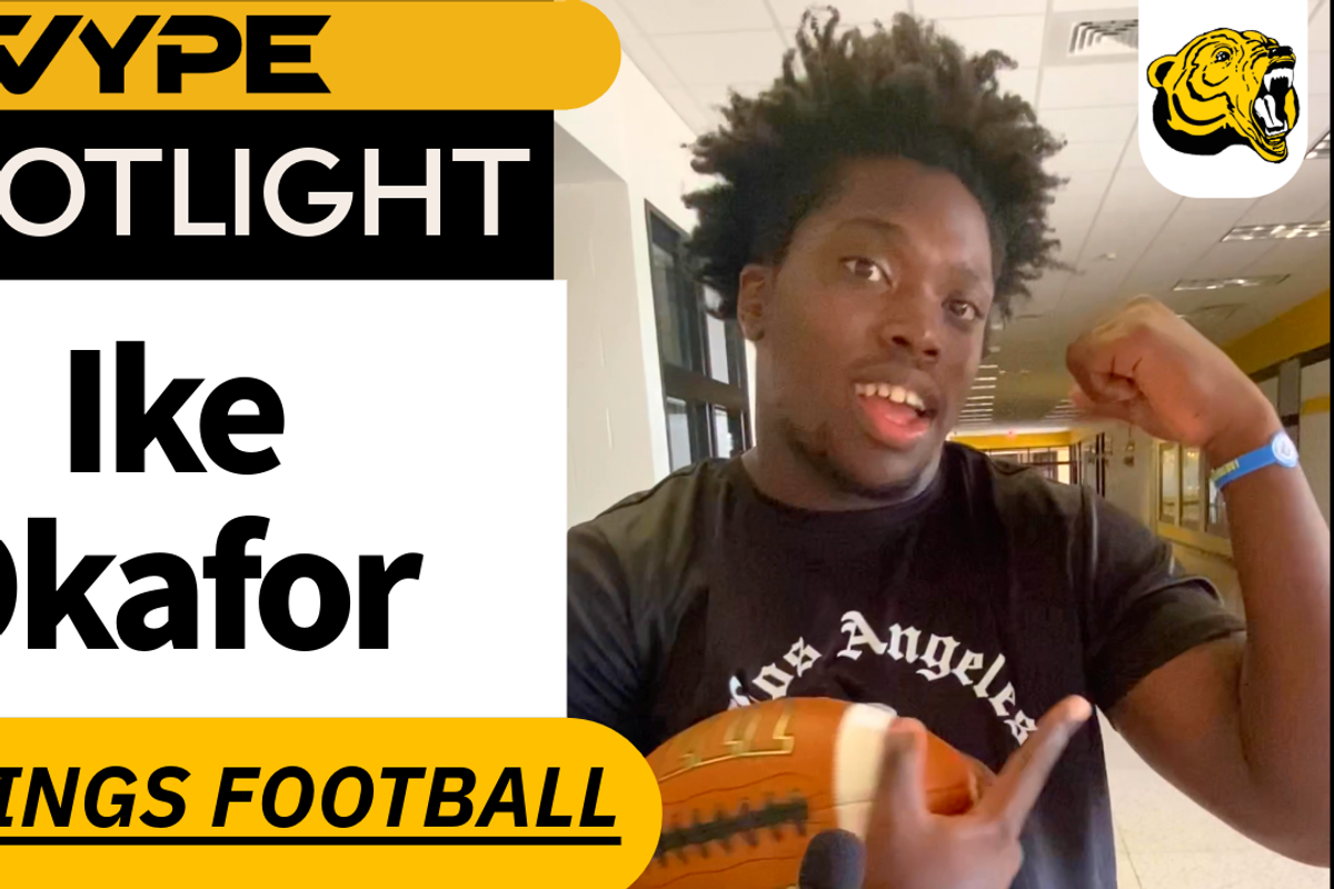 VYPE Spotlight: Ike Okafor of Alief Hastings Football