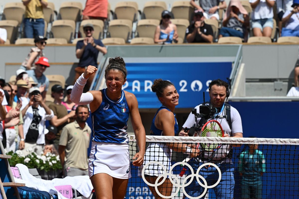 Paolini-Errani con vista oro ma Musetti cede a Nole. Il canottaggio è d’argento