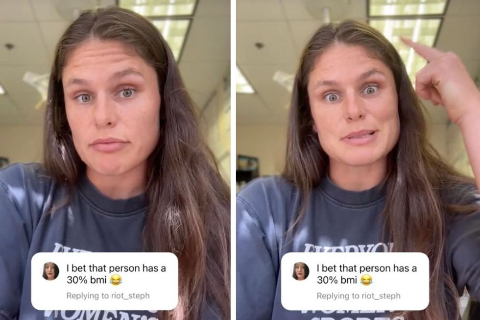 Olympic athlete drops powerful 'BMI' response after viewer mocked her weight