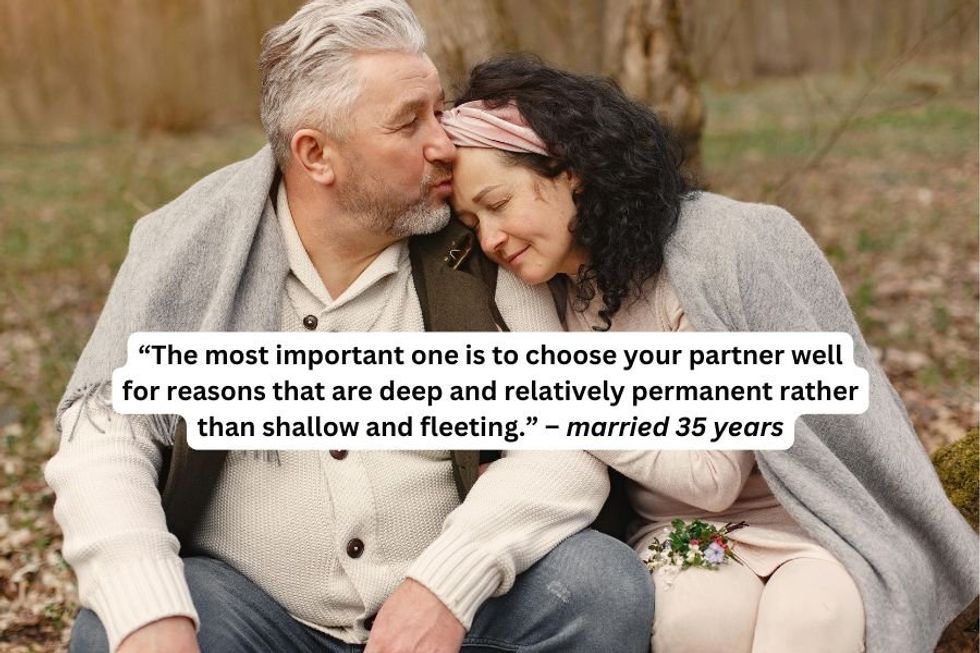 The keys to a good, long-lasting marriage, according to happy older couples
