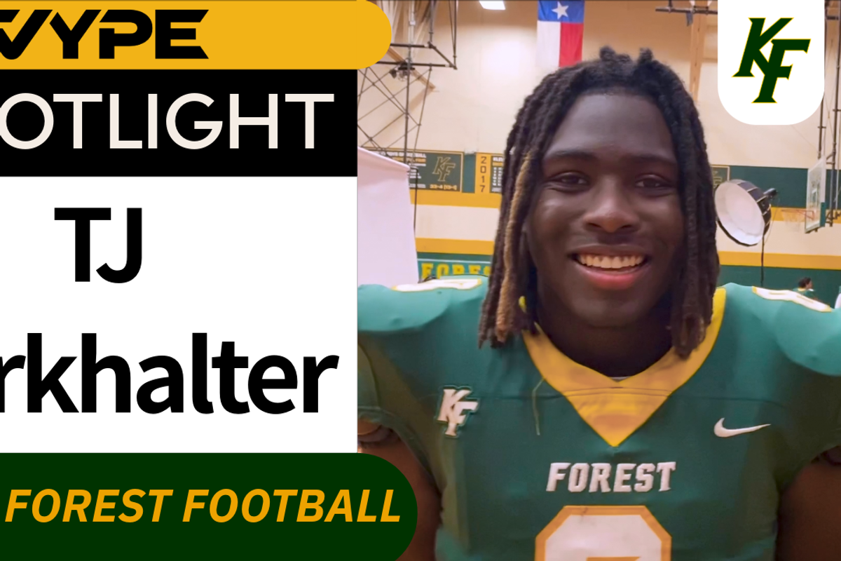 VYPE Spotlight: TJ Burkhalter of Klein Forest Football