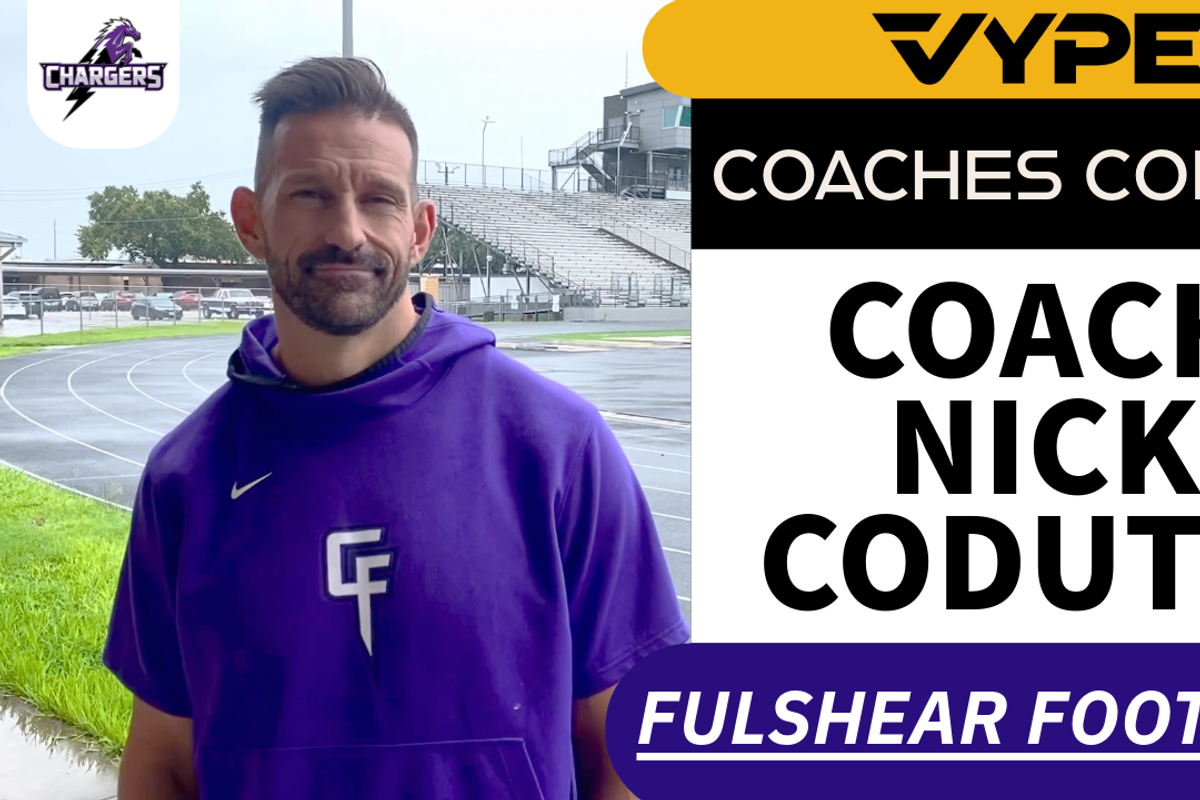 VYPE Coaches Corner: Fulshear Football Coach Nick Codutti
