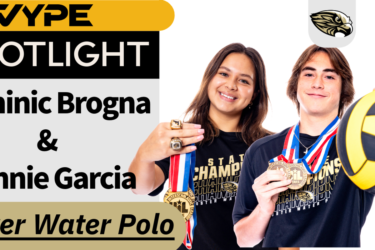 VYPE Spotlight: Dominic Brogna & Connie Garcia of Foster Water Polo