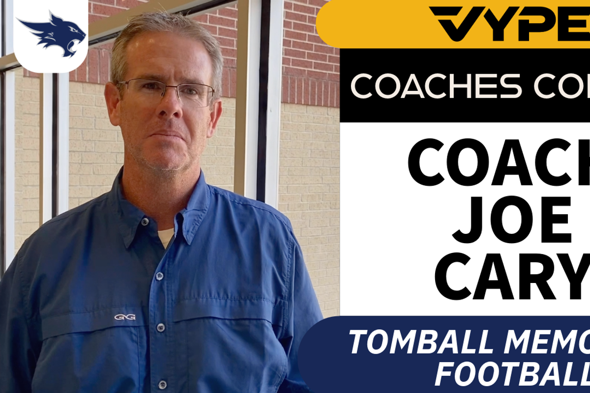 VYPE Coaches Corner: Tomball Memorial Football Coach Joe Cary