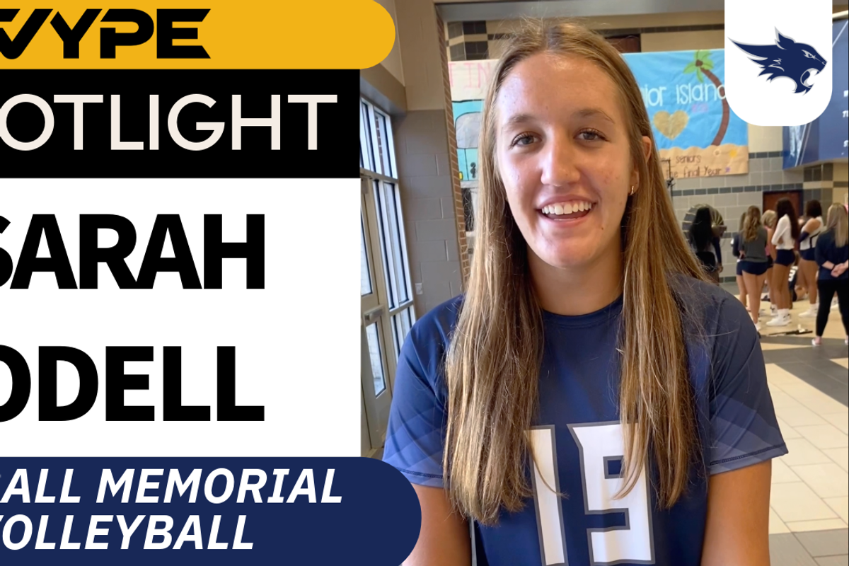 VYPE Spotlight: Sarah Odell of Tomball Memorial Volleyball