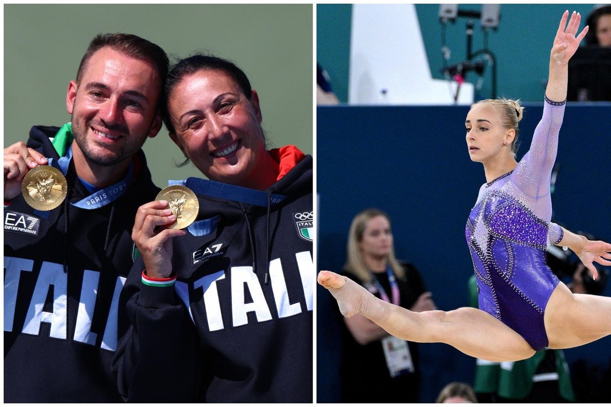 Ginnastica e skeet misto: che ori! L’Italvolley epica con il Giappone