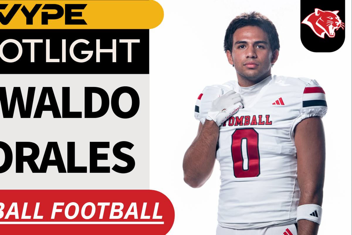 VYPE Spotlight: Oswaldo Morales of Tomball HS Football