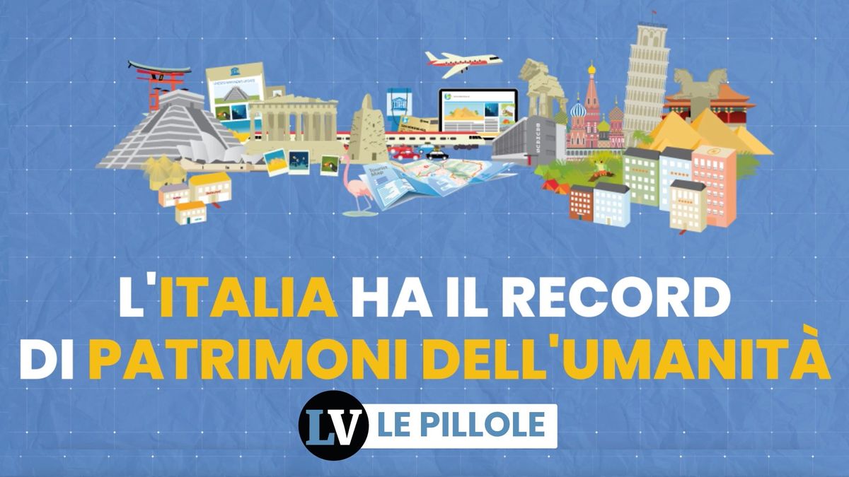 L'Italia ha il record di patrimoni dell'umanità