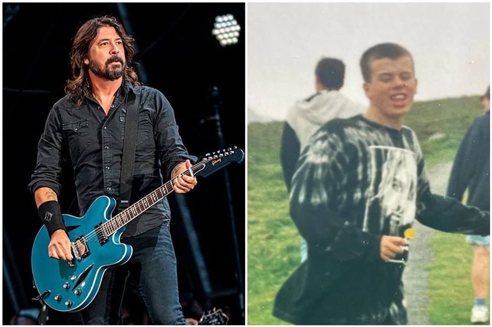 Irish hitchhiker reacts to learning he's a big reason why Dave Grohl started the Foo Fighters