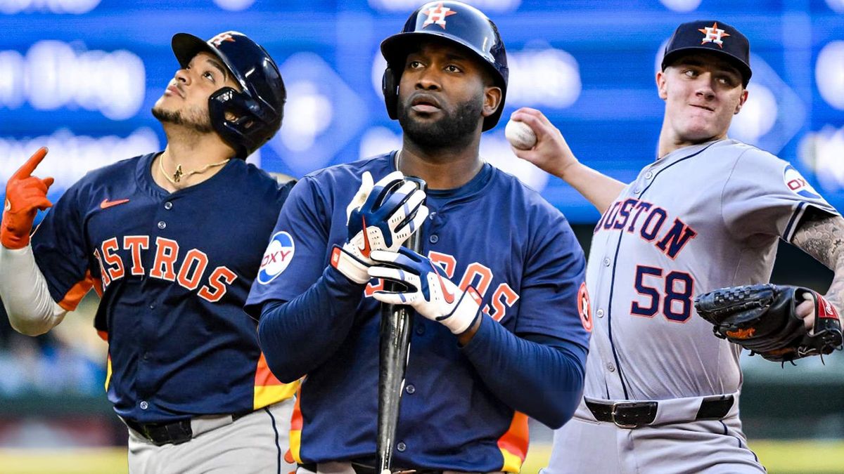 Astros Yainer Diaz, Yordan Alvarez, Hunter Brown