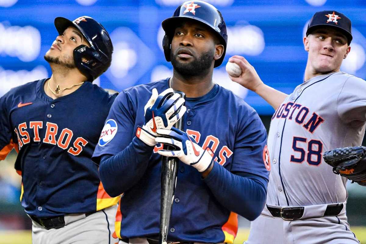 Astros Yainer Diaz, Yordan Alvarez, Hunter Brown